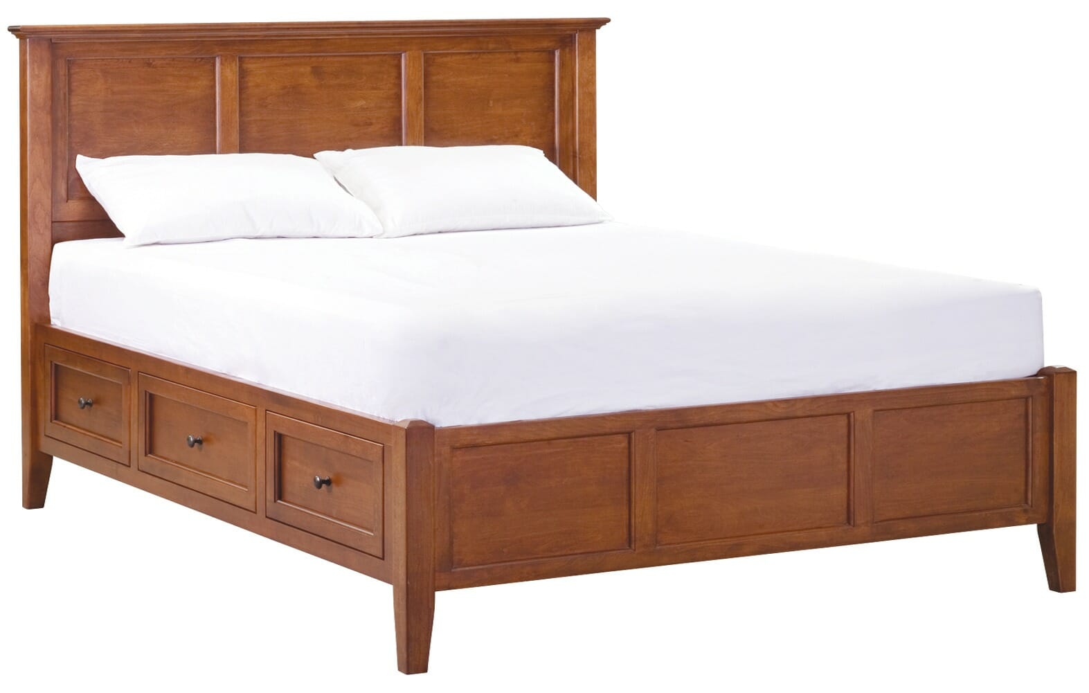1326 Mckenzie King Storage Bed Unfinished Furniture Of Wilmington 1326 Mckenzie King Storage Bed, Unfinished King Bed
