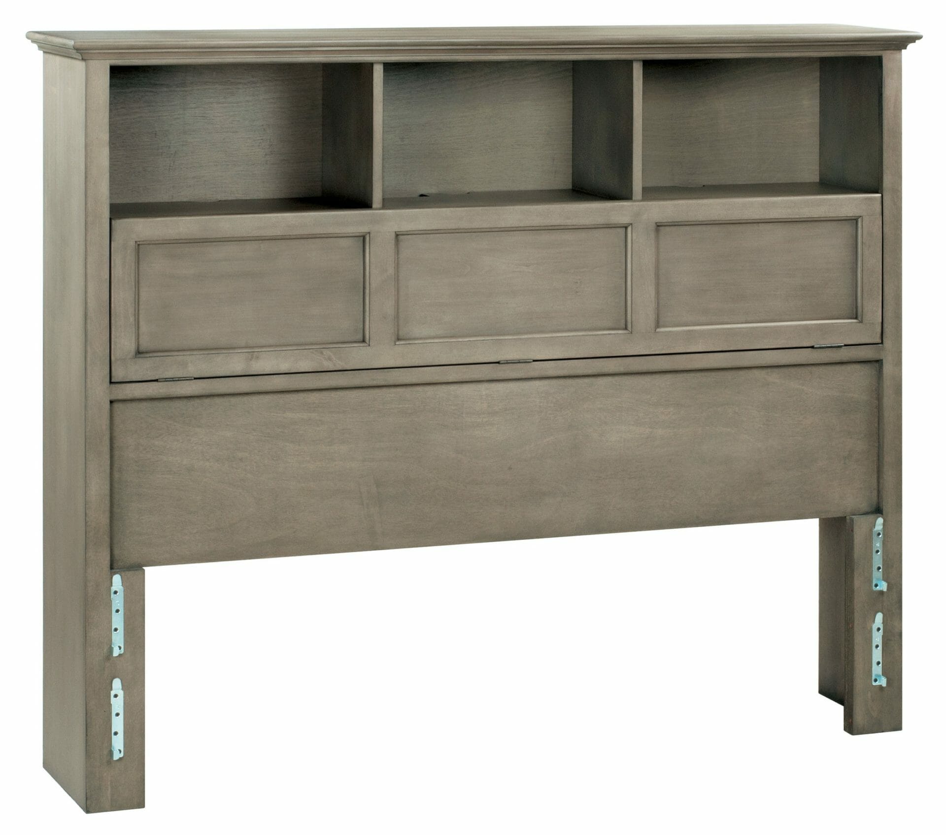1372 McKenzie Queen Bookcase Headboard Unfinished ...