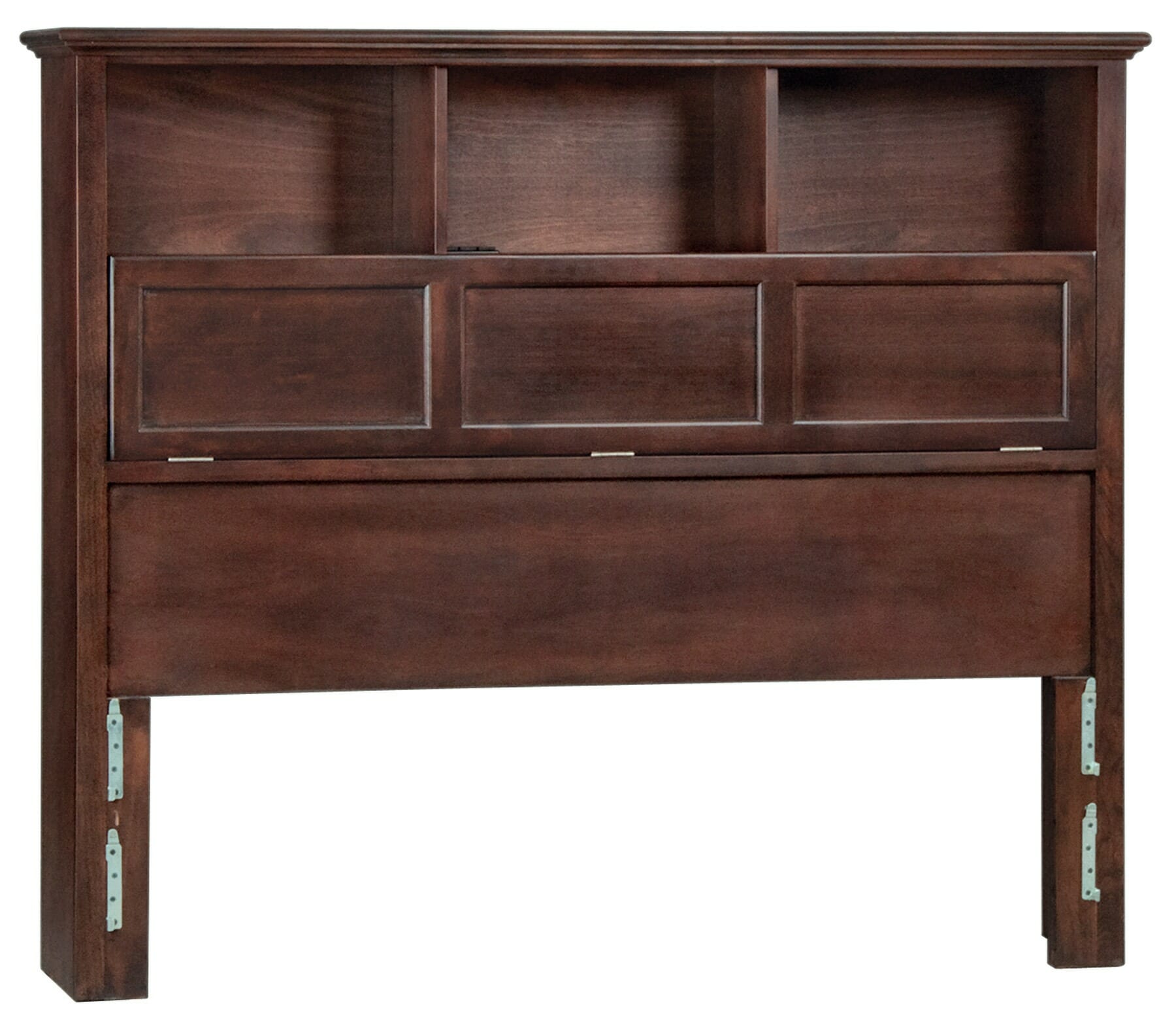 1372 Mckenzie Queen Bookcase Headboard Unfinished Furniture Of Wilmington