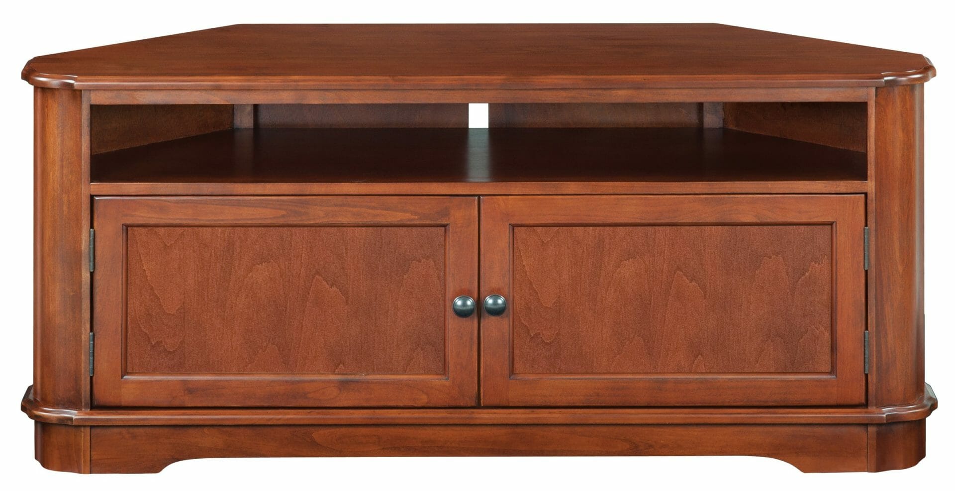 2076 54 W Corner Sound Bar Media Console Unfinished Furniture Of