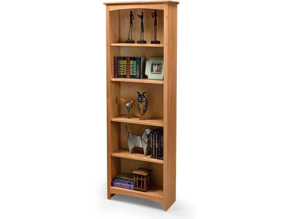 AMISH Unfinished Pine ~ CUSTOM SIZED BOOKCASE ~ Adjustable 18/" wide 30/" tall