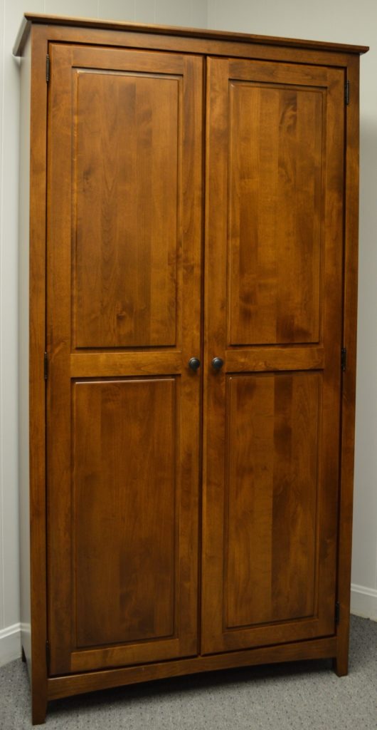 Alder 2 Door Pantry Unfinished Furniture of Wilmington