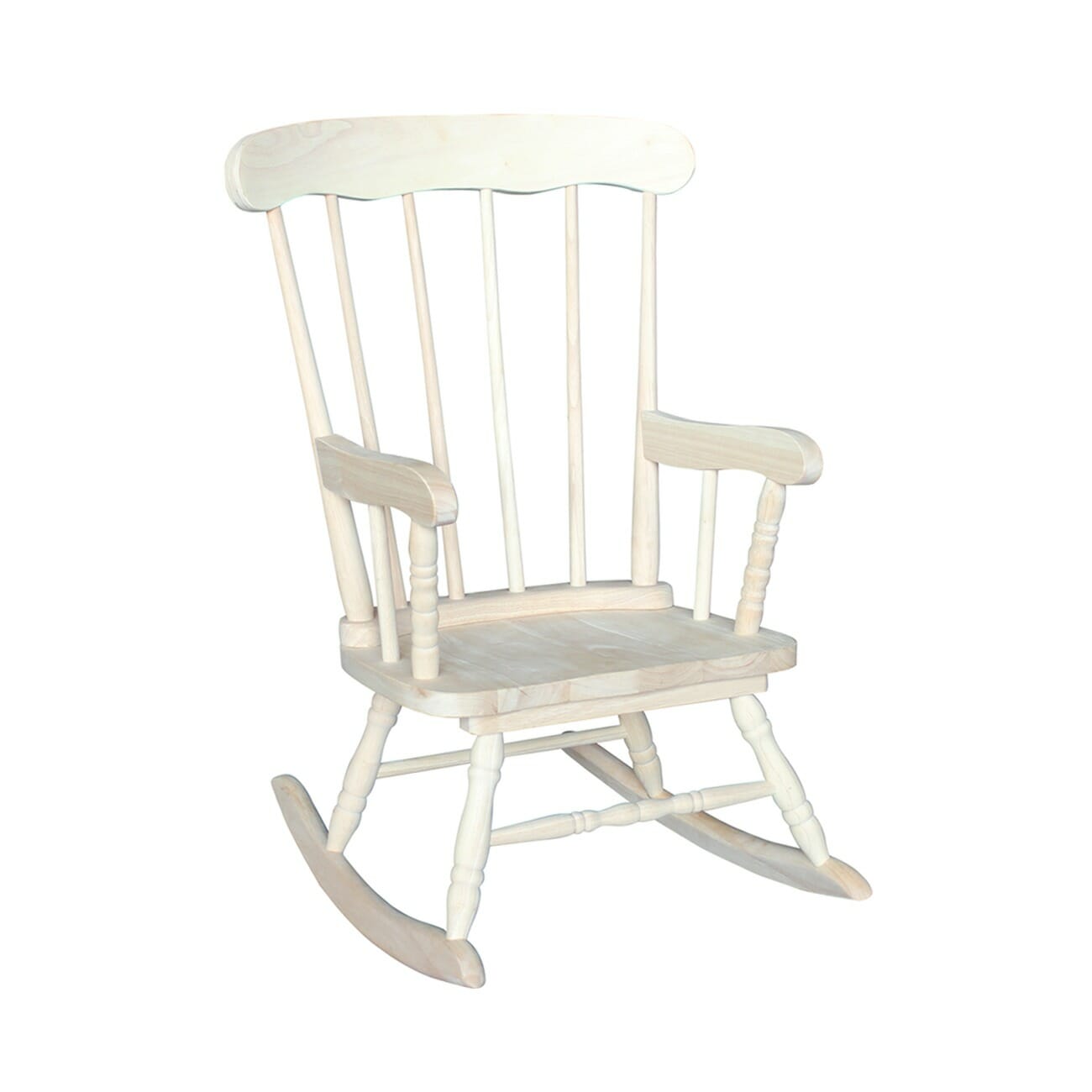 Cr 2465 Child S Boston Rocker Unfinished Furniture Of Wilmington