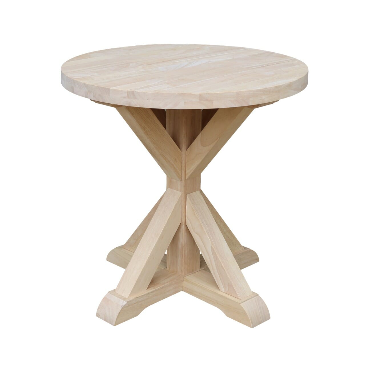Ot 3er Sierra Round End Table Unfinished Furniture Of Wilmington Ot 3er Side