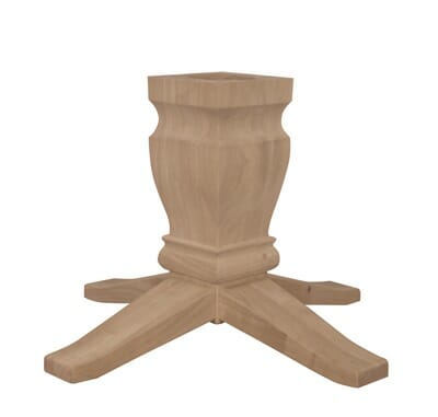 T 10b Java Table Base For Round, Round Table Bases Wood