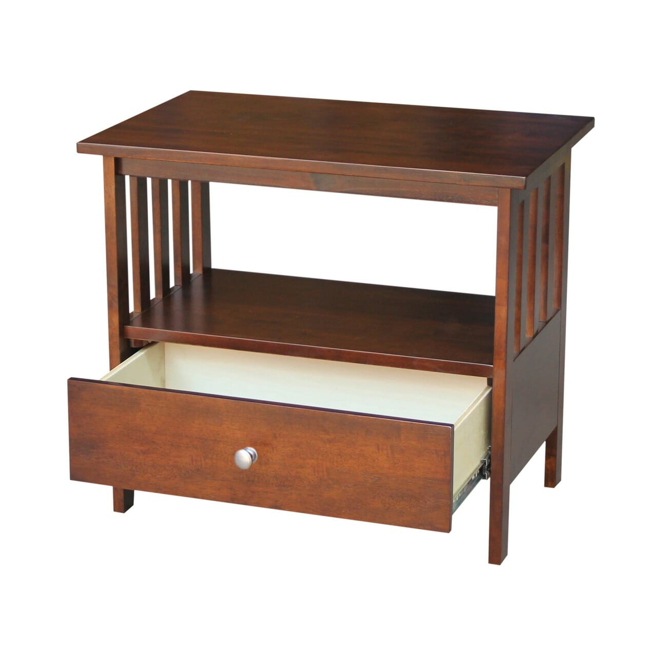 Tv 28 Inch Wide Mission Stand Unfinished Furniture Of Wilmington