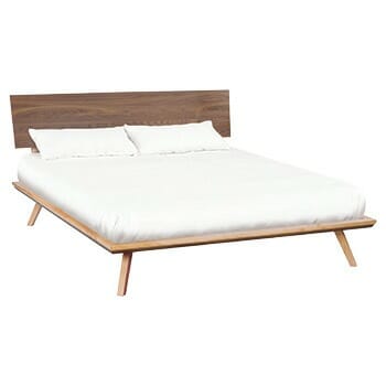 king size platform bed frame wood headboard