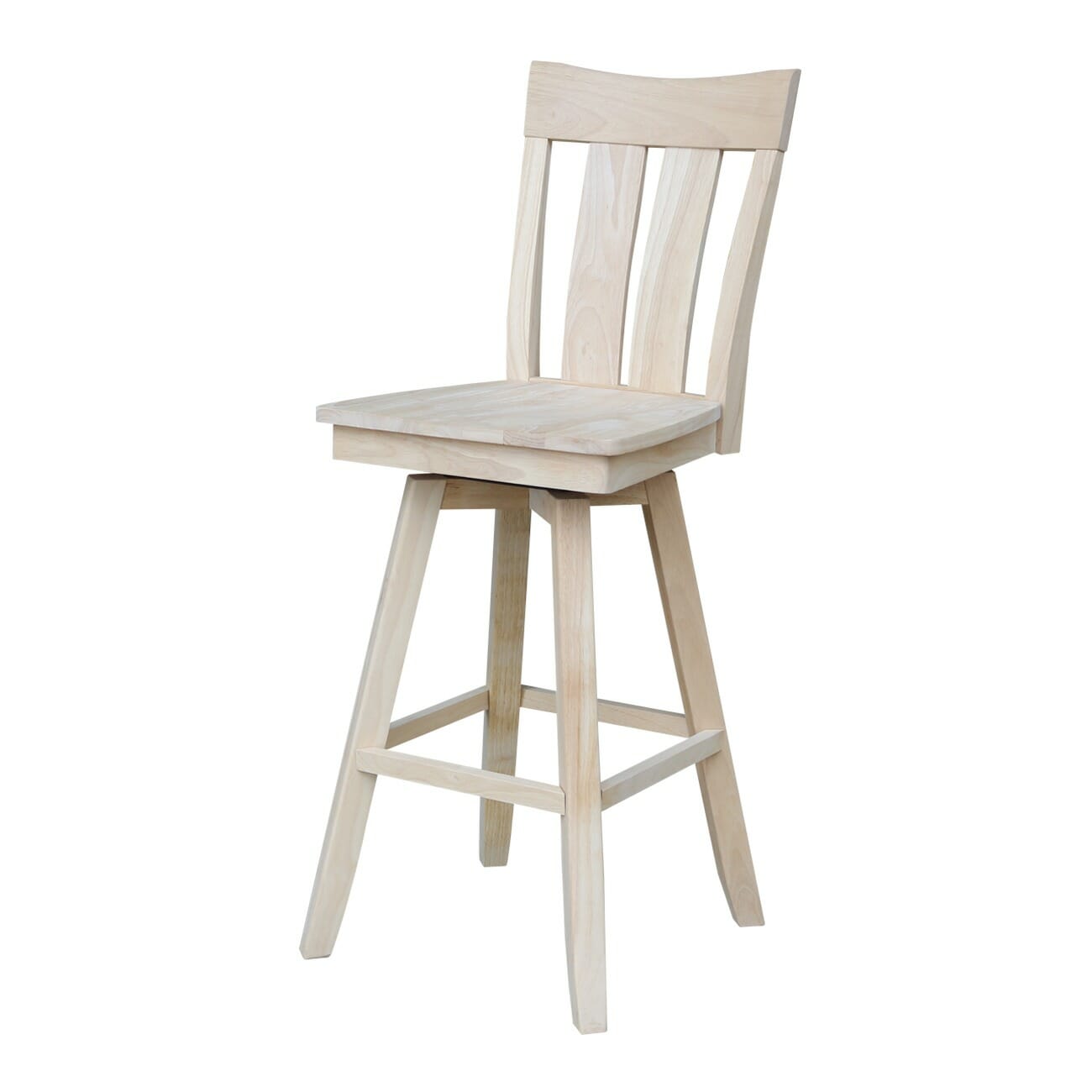 S 133sw Ava Swivel Barstool W Free Unfinished Furniture S 133sw