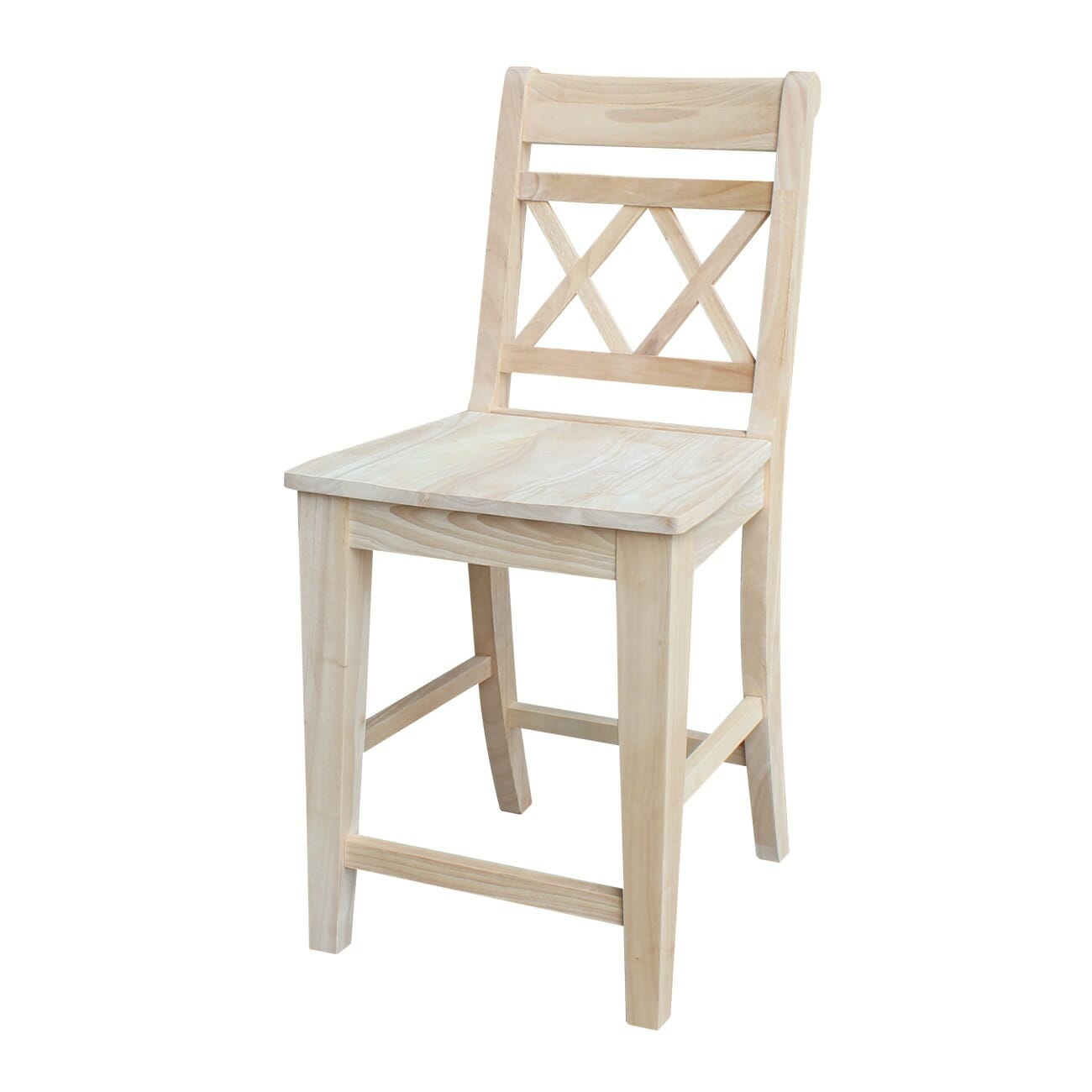 S 472 Canyon Back Counter Stool Unfinished Furniture Of Wilmington S 472