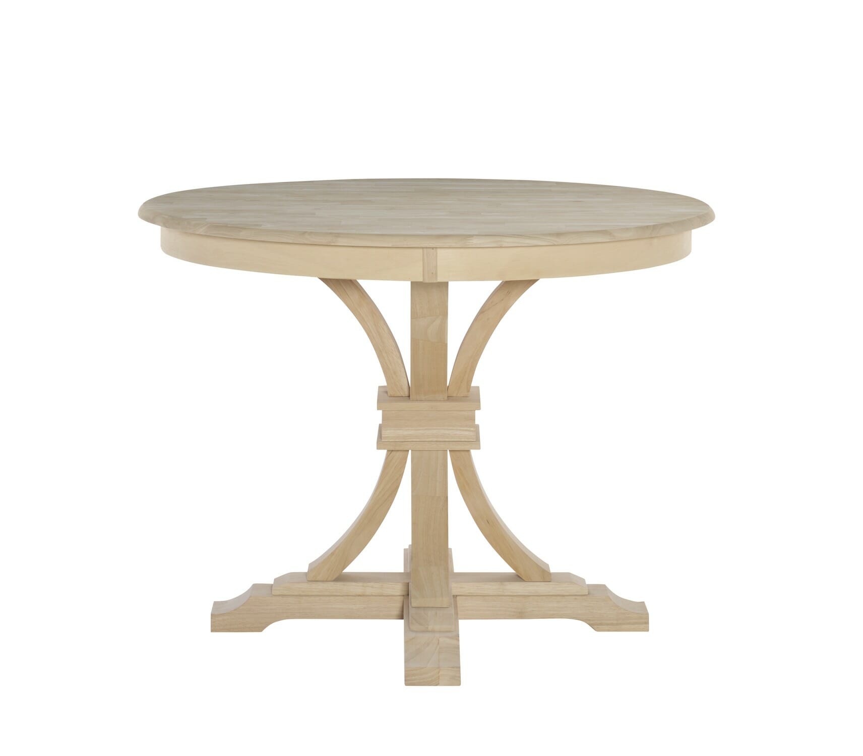 T 142rt 42 Solid Round Create A Table, Round Pedestal Tables 42 Inches