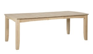 T-4072XBC Hampton Extension Table Unfinished