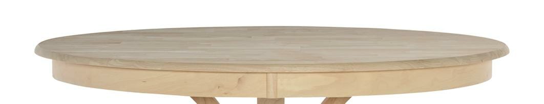 T 48rt 48 Solid Round Create A Table, 36 Round Unfinished Wood Table Top