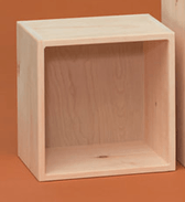 unfinished wood storage