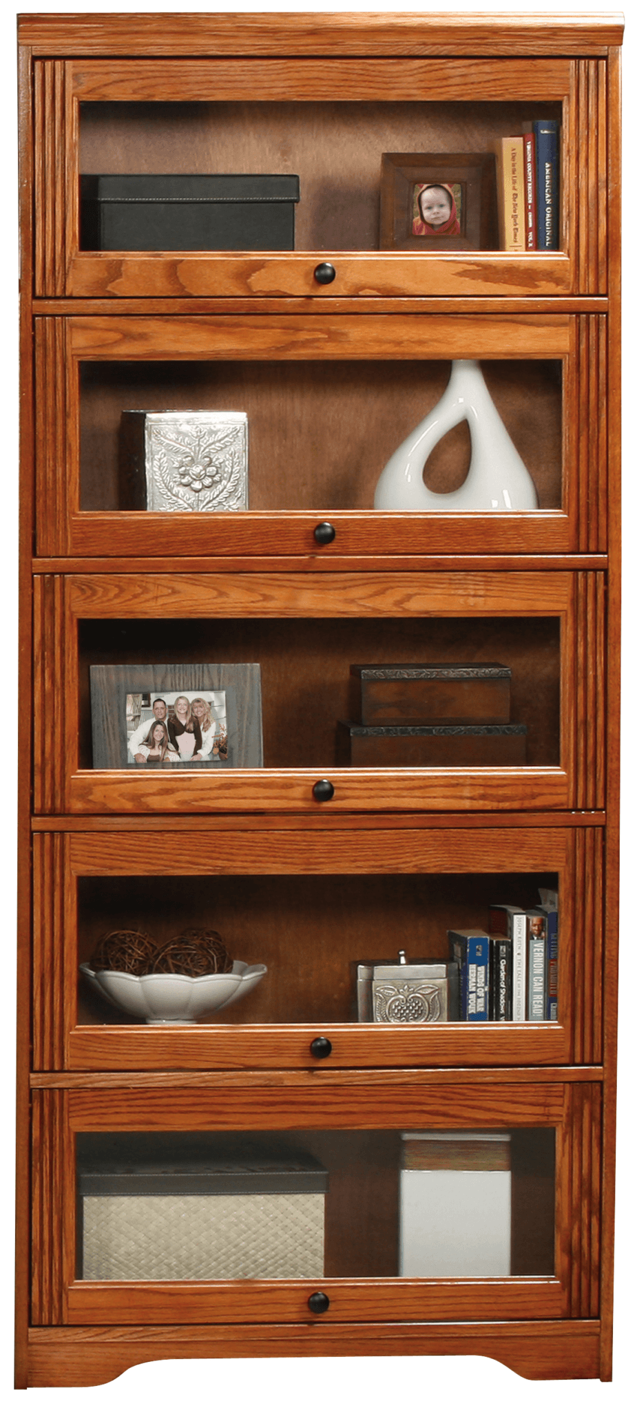 93395 Oak 74 Tall Barrister Bookcase Unfinished Furniture Of 93395 Oak 74 Tall Barrister Bookcase