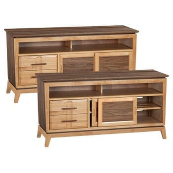 2093duet 54 W Sound Bar Console Unfinished Furniture Of Wilmington