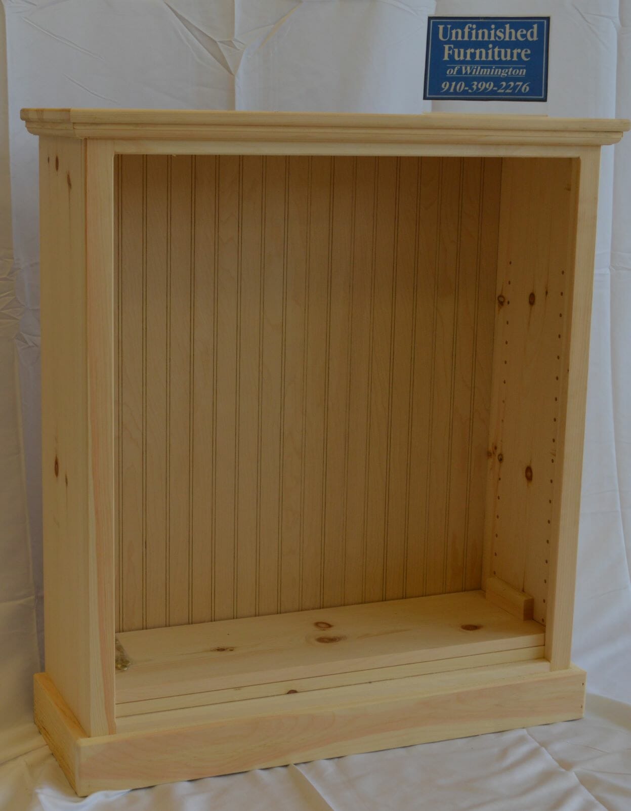 Pine 30x36x10 Bookcase Unfinished Furniture Of Wilmington