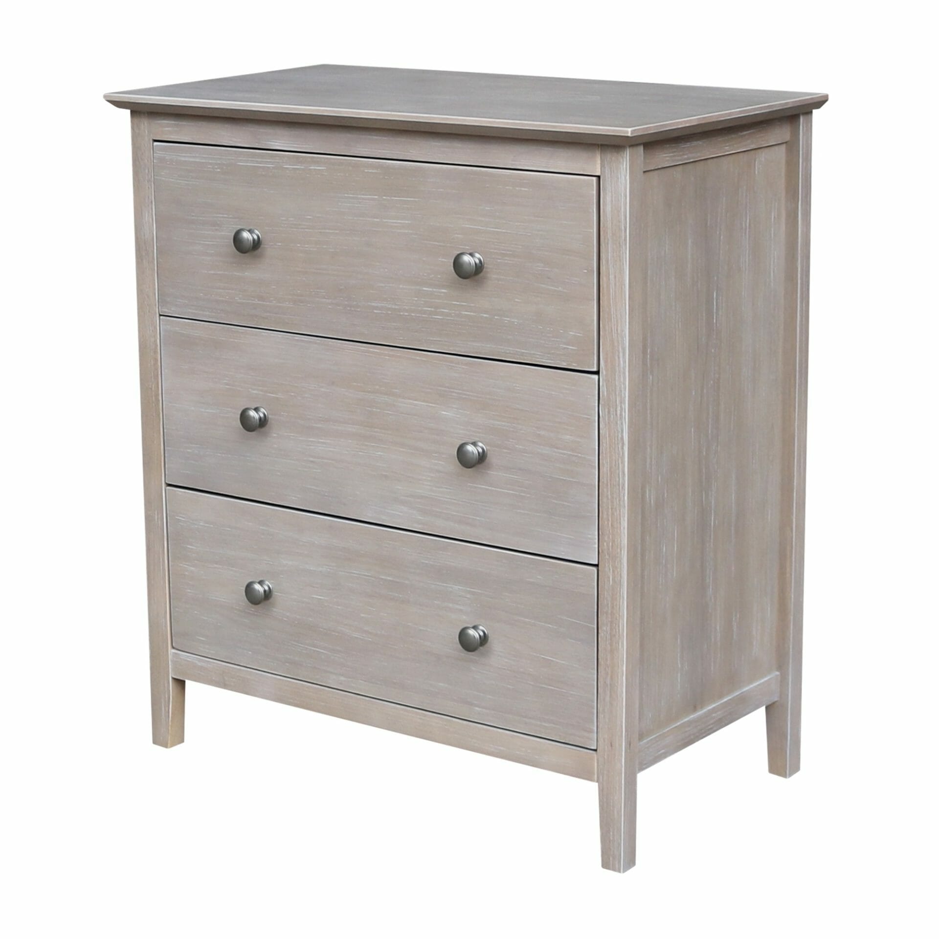 BD-8003 Brooklyn Collection 3 Drawer Chest | Unfinished Furniture of ...