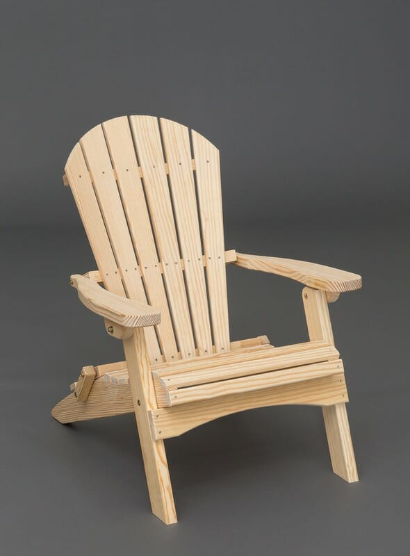 83100ss Folding Adirondack Chair Unfinished Furniture Of Wilmington