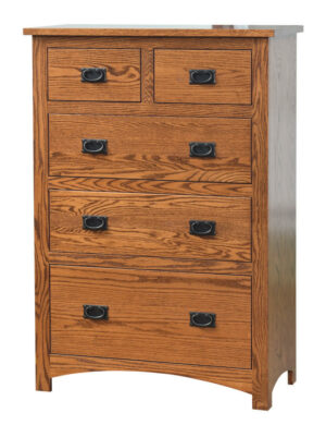 TR304RO Amish Siesta Mission Chest of Drawers