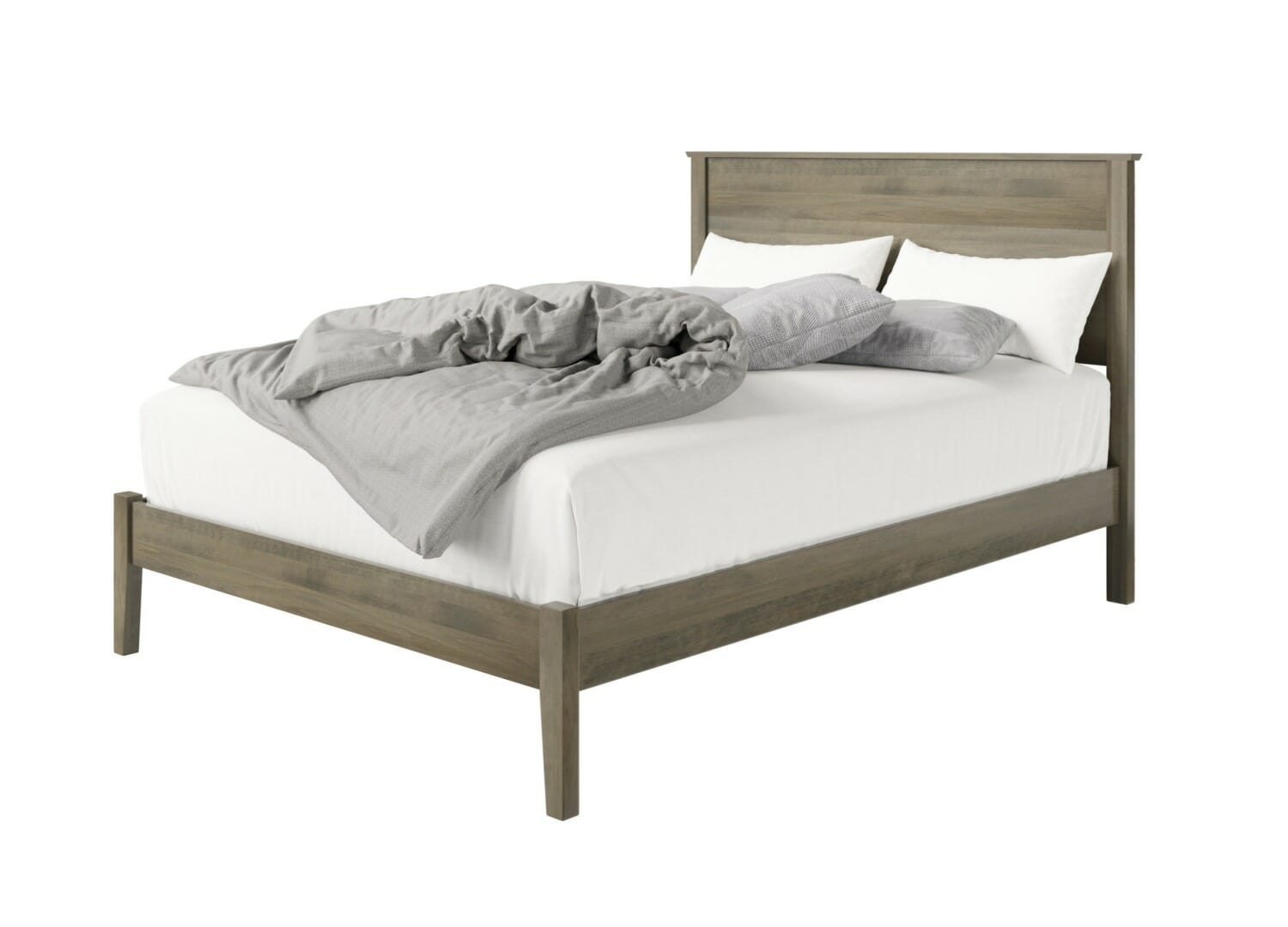 TR8600M Saratoga Morel Gray Bed