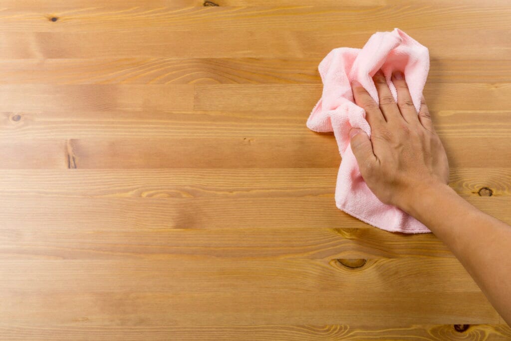 cleaning wood furniture